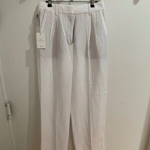 NWT Aritzia Linen Effortless Pant